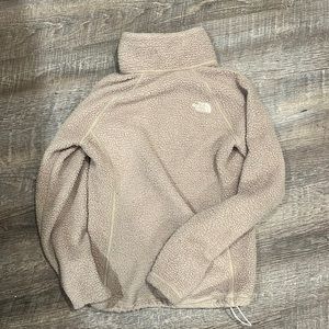 north face beige fleece